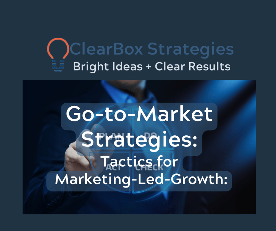 Go to Market Strategies- Tactics for Marketing-Led-Growth